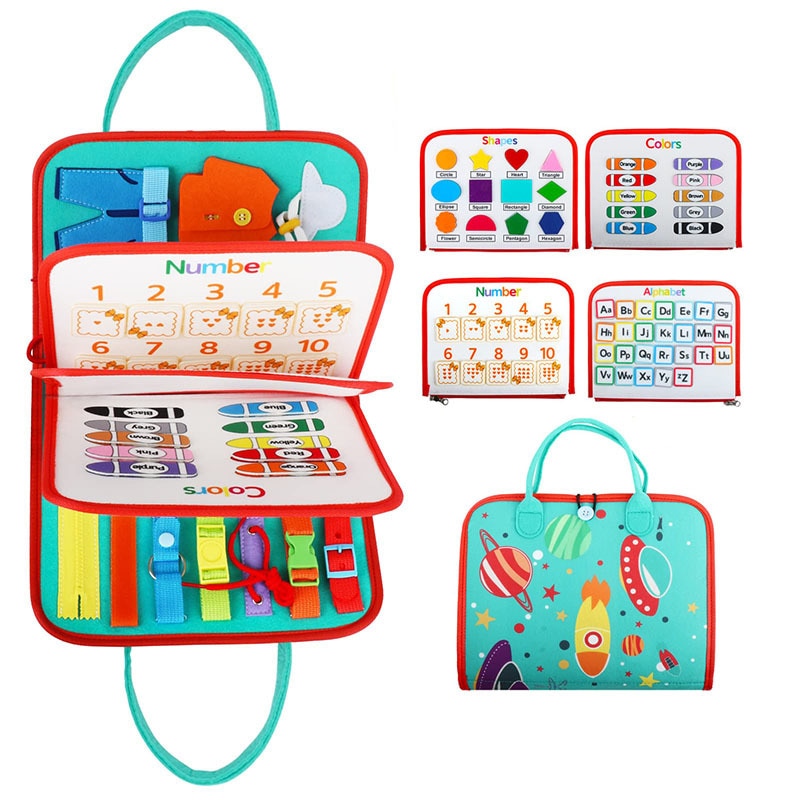 TinyDiscoveries™ - Montessori Busy Book