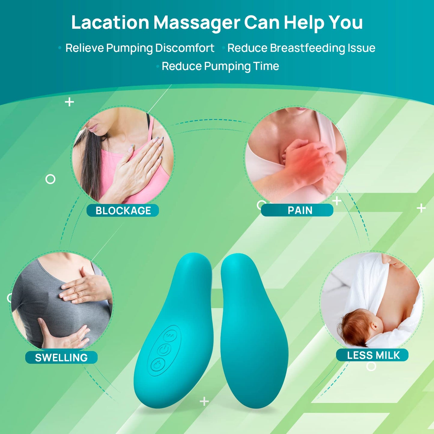 LatchLove™ - Lactation Warming Massager