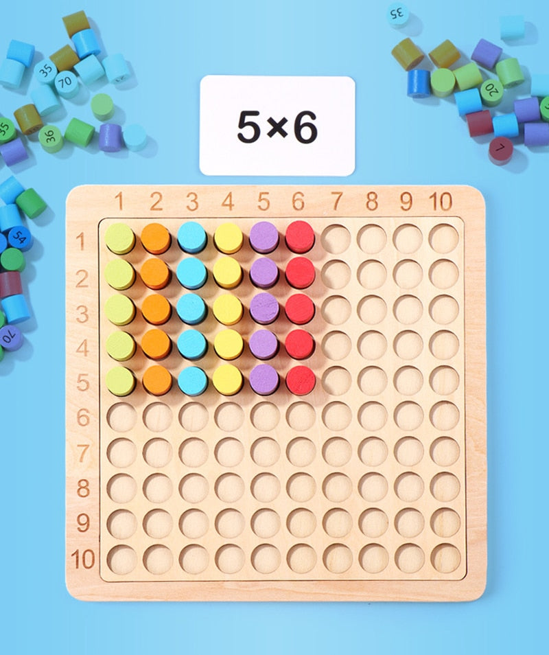 LittleMarvel™ - Montessori Multiplication Table