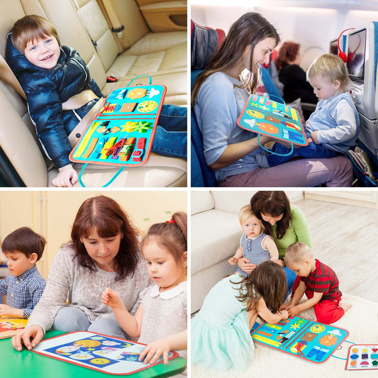 TinyDiscoveries™ - Montessori Busy Book