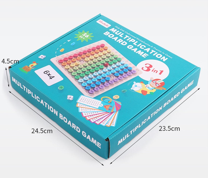 LittleMarvel™ - Montessori Multiplication Table
