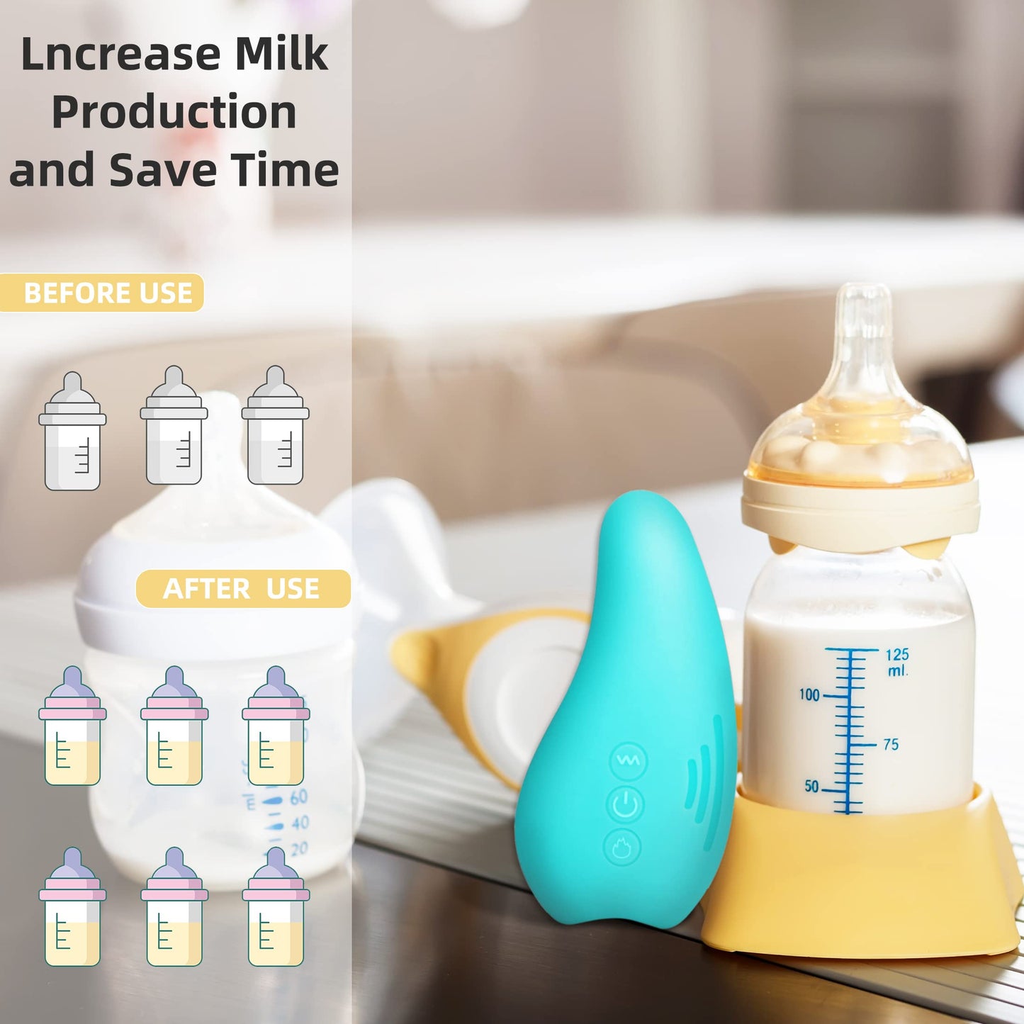 LatchLove™ - Lactation Warming Massager