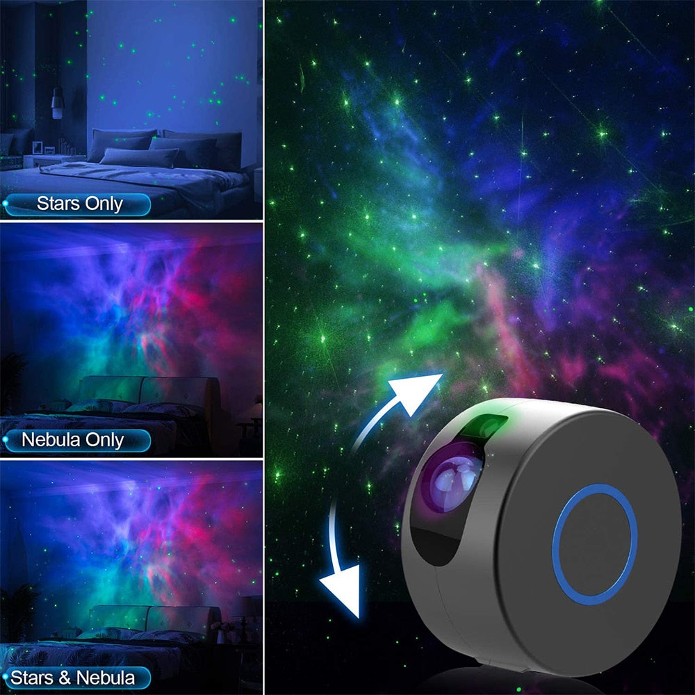 StellarGlow™ - Colorful Starry Sky Galaxy Projector