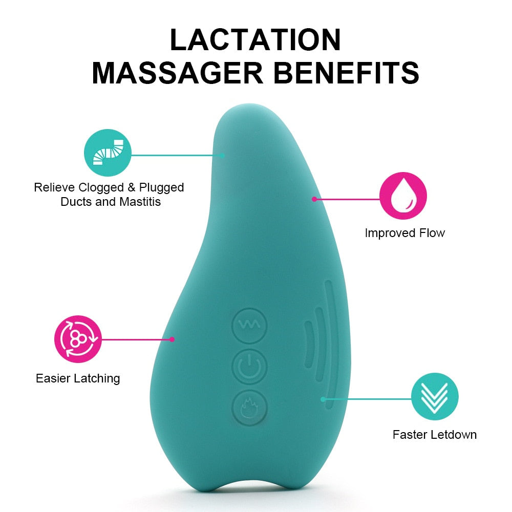 LatchLove™ - Lactation Warming Massager