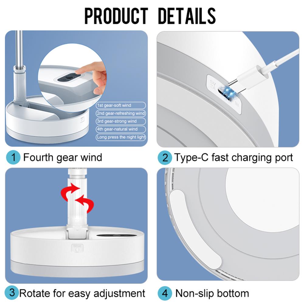 FlexiCool™ - Portable Folding Fan